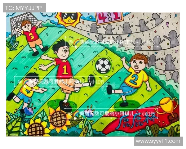 马克笔绘制的足球明星传奇瞬间与激情时刻的完美结合